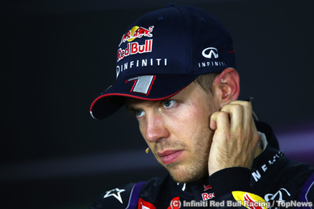 ブーイングにも冷静なベッテル