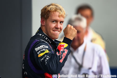 F1イタリアGP終了後ランキング。ベッテルのリードが拡大
