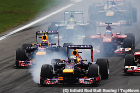 F1イタリアGP表彰台インタビュー