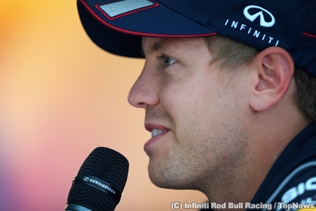 ベッテル、ウェバーにせんべつを贈る？