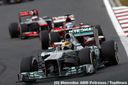 メルセデスAMG、さんざんなレースに／F1韓国GP日曜まとめ