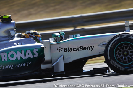 F1第14戦韓国GPフリー走行1回目の結果