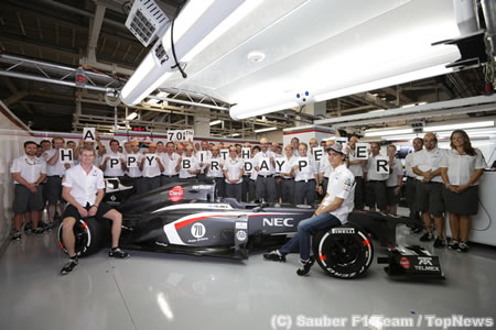 ザウバー、2台そろって大健闘／F1日本GP日曜まとめ