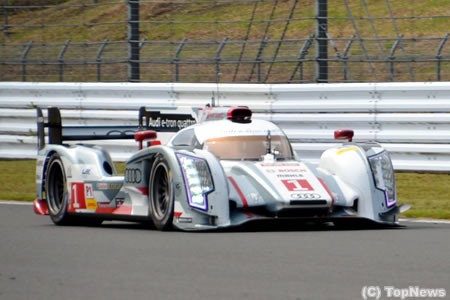 アウディ1号車がポールポジション獲得。トヨタは2-3＝WEC富士6時間耐久