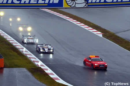 レース再開も再び中断=WEC富士6時間耐久