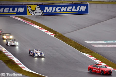 WEC富士6時間耐久、悪天候のためレース終了