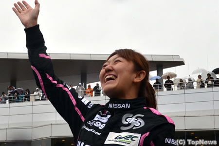 井原慶子「待ち続けたファンの姿勢にチームも感激していた」＝WEC富士6時間耐久