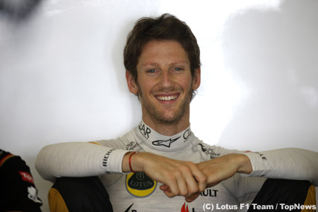 グロージャン「タイヤが軟らかめだから、僕たちに有利」