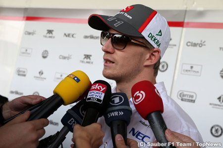 理想のチームメートにヒュルケンベルグを挙げるグロージャン