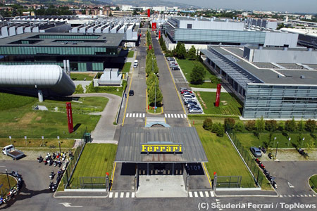 フェラーリ、F1新ファクトリーを建設へ