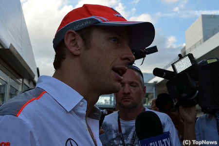 バトン、デ・ビロタの悲報に「とても悲しいニュース」＝F1日本GP