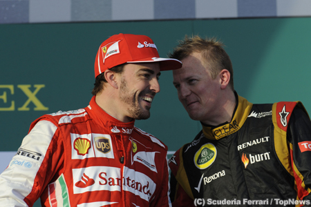 フェラーリ、アロンソとライコネンのタッグに懸念はない