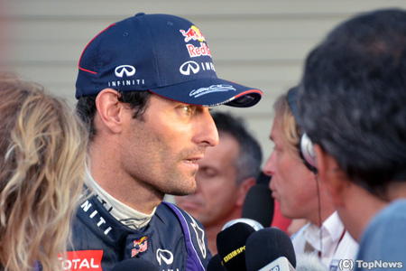 【写真】ウェバー、鈴鹿ラストランを勝利で飾れず＝F1日本GP