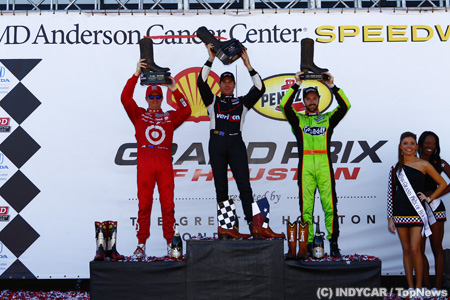 インディ第18戦終了後ランキング、ディクソンがトップに