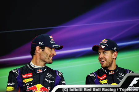 レッドブル、ウェバーを犠牲にしたベッテル優勝を否定＝F1日本GP