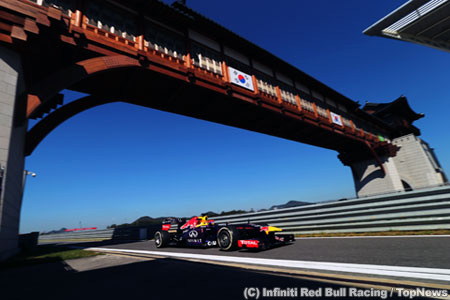 台風直撃を免れたF1韓国GP