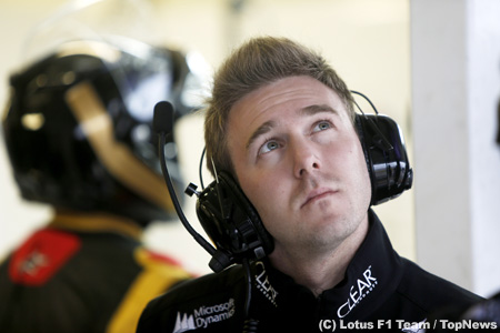 ロータスの「本命」ではないバルセッキ