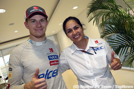 ザウバー、ヒュルケンベルグ続投も