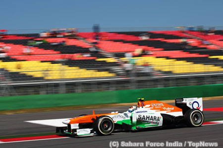 フォース・インディア、戦略で上位進出を狙う／F1韓国GP土曜まとめ