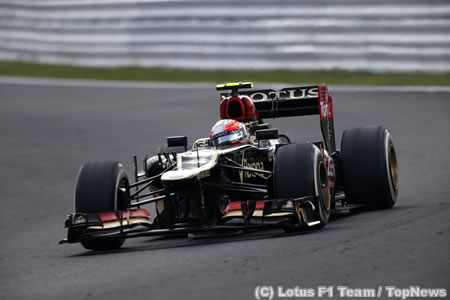 ロータス、グロージャンが3位表彰台／F1日本GP日曜まとめ