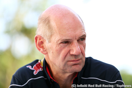 ニューイ、F1日本GPには姿を見せず