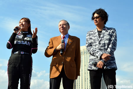 井原慶子＆トッドFIA会長、ダットサン240Zでモータースポーツジャパンに登場