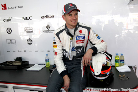 ヒュルケンベルグが体調不良