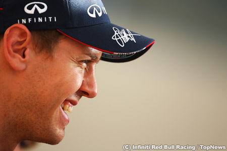 4連覇のベッテル、攻めの姿勢は変わらず