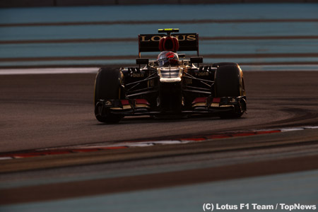 グロージャン「夕方になったらクルマの感触がかなり変わっていた」