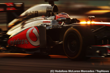 バトン「タイヤを機能させるのに手こずった」