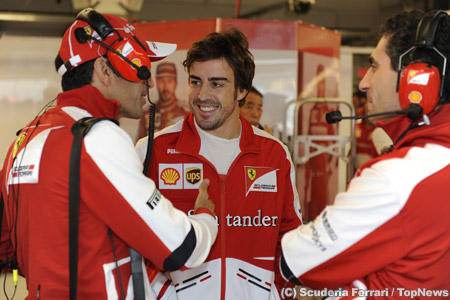 「無感覚」症状の診断を受けていたアロンソ