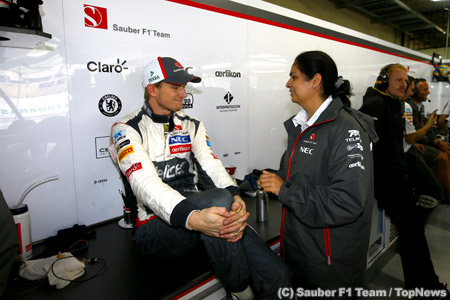 アロンソがヒュルケンベルグを称賛