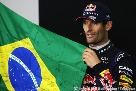 ウェバー、レッドブル批判を公式サイトから削除