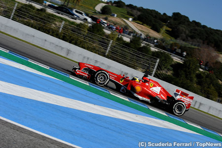 フェラーリ、デ・ラ・ロサとビアンキがF1タイヤテストを担当