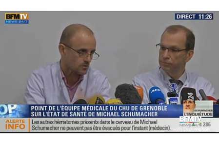 【会見2回目】シューマッハ家族の同意で二度目の手術成功も深刻