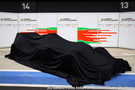 フォース・インディアのF1カーにはラクダのようなコブ？