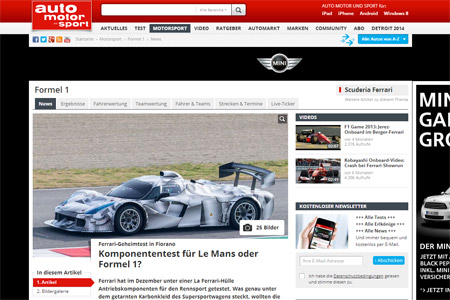 フェラーリの新エンジン秘密テストのうわさに新たな証拠？