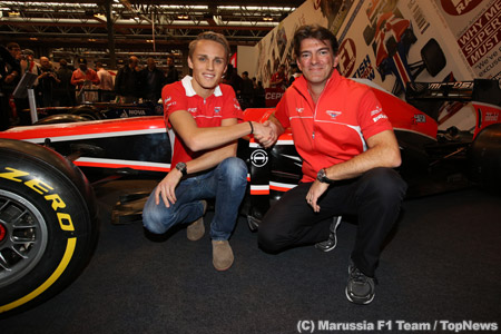 マルシャ、F1ヘレステスト参加へ