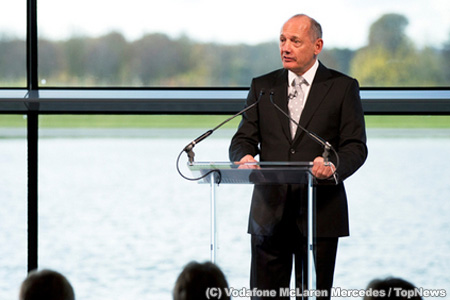 マクラーレン、ロン・デニスがF1チームのトップに復帰