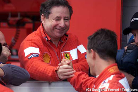 FIA会長、今も友人シューマッハに付き添う