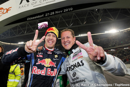 ベッテル「シューマッハの奇跡を願っている」