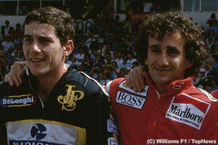 プロスト「私の成功の50％はセナのおかげ」