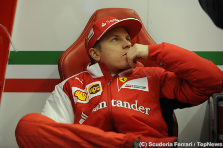 フェラーリのチーム内バトル、勝つのはライコネンか