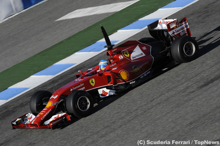 フェラーリ、ヘレスではフルパワーで走らず