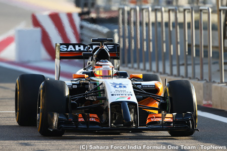 ヒュルケンベルグ、初日トップは「とても前向きで満足」