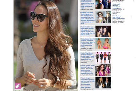 道端ジェシカ、バトンとの婚約指輪はベッカム越えの4000万円以上