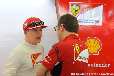 アロンソ、ライコネンに手を焼いていない