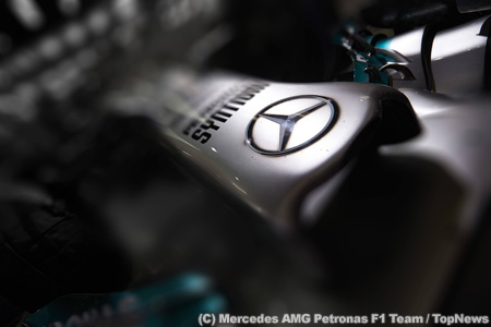 メルセデス、V6ターボF1エンジンの出力を明かす