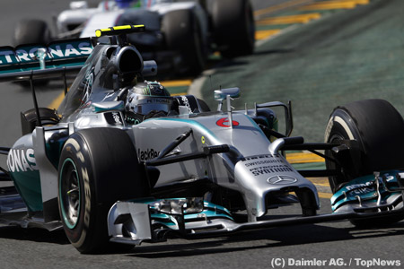 ロズベルグ「上々の出だし。土日に期待」