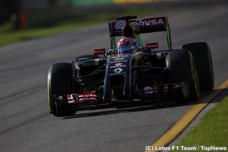 グロージャン「少ない周回数から一定の収穫」